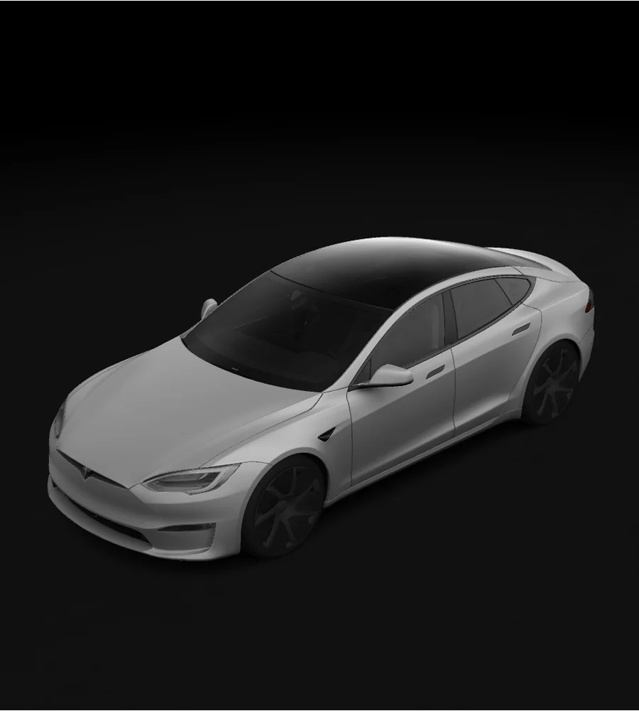 Model S 2021+ Tesla wrap design template