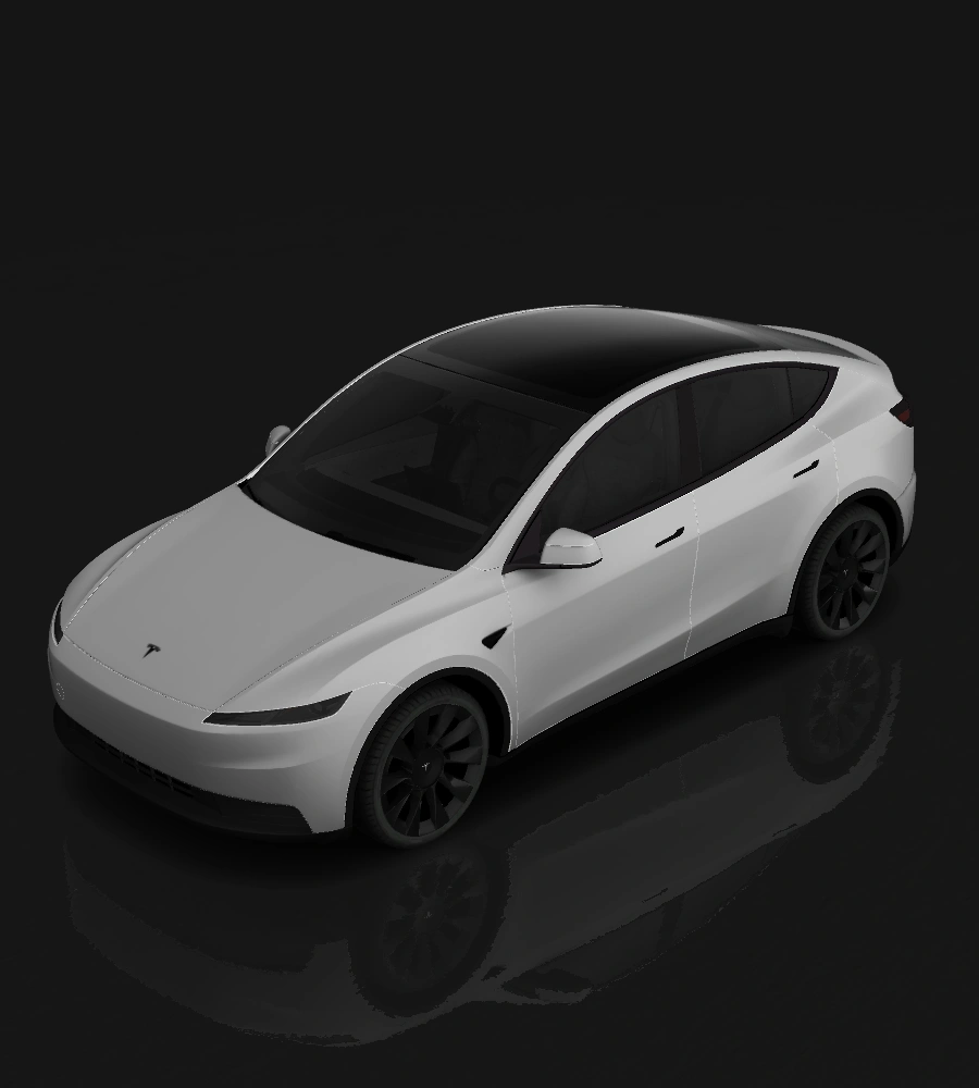 Model Y (2025+) Standard Tesla wrap design template